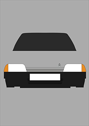 Citroen AX – Tarjeta de felicitación de la empresa del motor retro