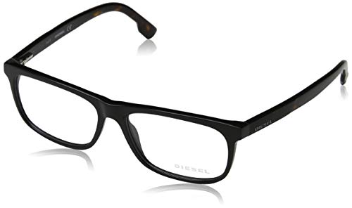 Diesel DL5212 Monturas de gafas, Negro (Negro Lucido), 55.0 Unisex Adulto