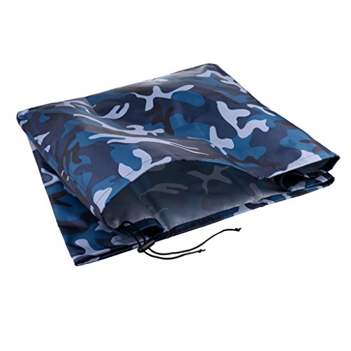 Dolity Funda Protector para Motor Fuera de Borda para Barco Marino de Color Ocean Camo - Ocean Camo, 70-150 HP