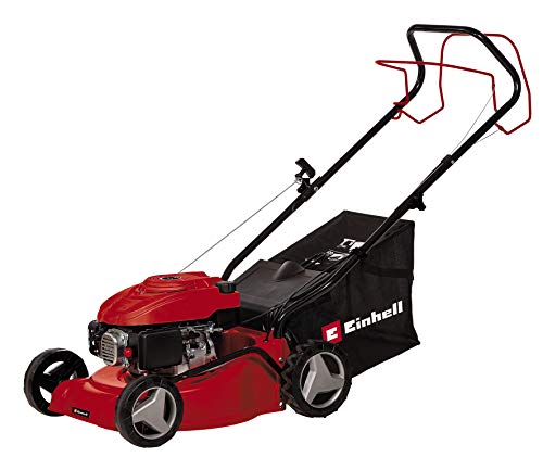 Einhell Cortacésped de gasolina GC-PM 40/1 S (1,2 kW, motor OHV de 1 cilindro y 4 tiempos, ajuste de altura de corte central de 7 niveles de 25 a 60 mm, accionamiento de rueda trasera desconectable) Einhell Cortacésped de gasolina GC-PM 40/1 S (1,2 kW, motor OHV de 1 cilindro y 4 tiempos, ajuste de altura de corte central de 7 niveles de 25 a 60 mm, accionamiento de rueda trasera desconectable)