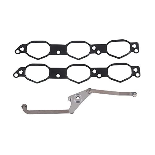 Funien Kit de reparación del colector de admisión, Kit de reparación de la Palanca del Corredor de la Aleta de Aire del colector de admisión con reemplazo de la Junta para Mercedes Benz M272 V6 Funien Kit de reparación del colector de admisión, Kit de reparación de la Palanca del Corredor de la Aleta de Aire del colector de admisión con reemplazo de la Junta para Mercedes Benz M272 V6