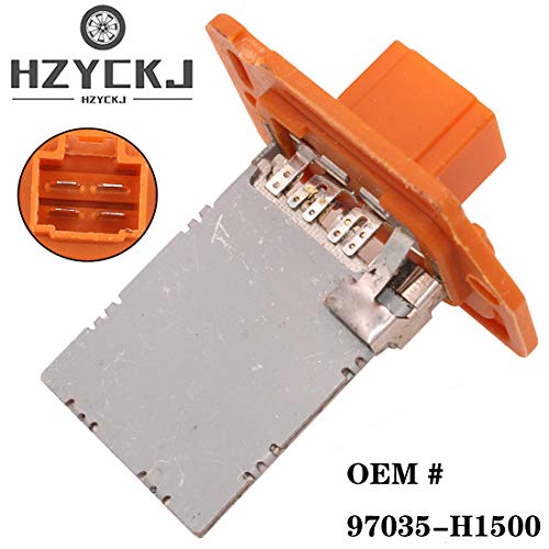 HZYCKJ Resistor del motor del ventilador del coche OEM # 97128-A5000 97035-H1500