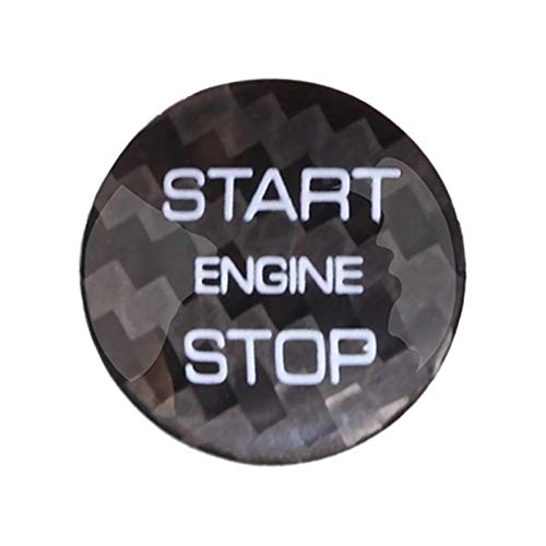 JIS Coche de arranque motor parada botón cubierta anillo TRIM etiqueta para Land Rover Range Rover Sport Evoque Velar