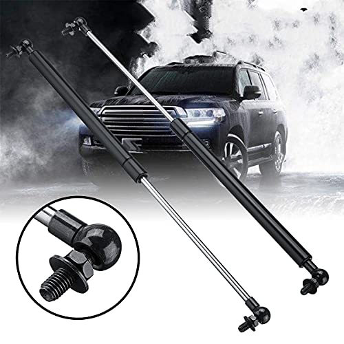 JIUTAI Amortiguadores de Gas Acero Duradero Capó del Coche Gas Struts Barra De Apoyo 47.5cm Strut Bars Reemplazar para Toyota Land Cruiser Prado 120 Series 2002-2009 Muelle Neumático Barra