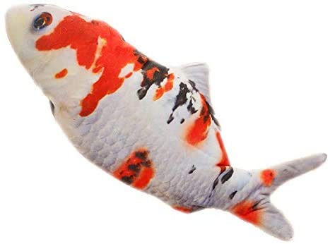 Juguete de pesca eléctrico con forma de pez movedor y juguete de pescado realista para gatos Juguete de pesca eléctrico con forma de pez movedor y juguete de pescado realista para gatos