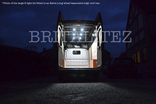 Kit de iluminación LED de Britalitez® para furgoneta SWB, Sprinter, Ducato, Transit, Relay