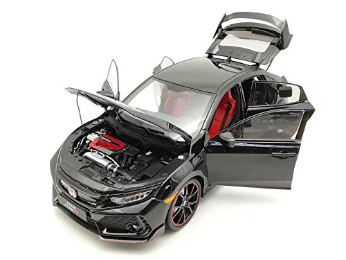 LCD Models LCD18005BL - Civic Type-R Fk8 Black - Escala 1/18 - Modelo Coleccionable