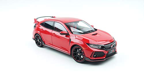 LCD Models LCD18005RE - Civic Type-R Fk8 Red - Escala 1/18 - Modelo Coleccionable