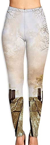 Leggings estampados en 3D con muelle de madera de otoño para mujer, mallas suaves para yoga, control de abdomen, entrenamiento para correr, mallas elásticas para motociclistas, mallas con estampado s Leggings estampados en 3D con muelle de madera de otoño para mujer, mallas suaves para yoga, control de abdomen, entrenamiento para correr, mallas elásticas para motociclistas, mallas con estampado s