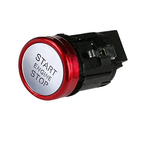 Lfldmj Nuevo botón Rojo del Interruptor de Encendido del Motor de Parada de Arranque del Coche, para Audi A6 A7 RS7 4G1905217