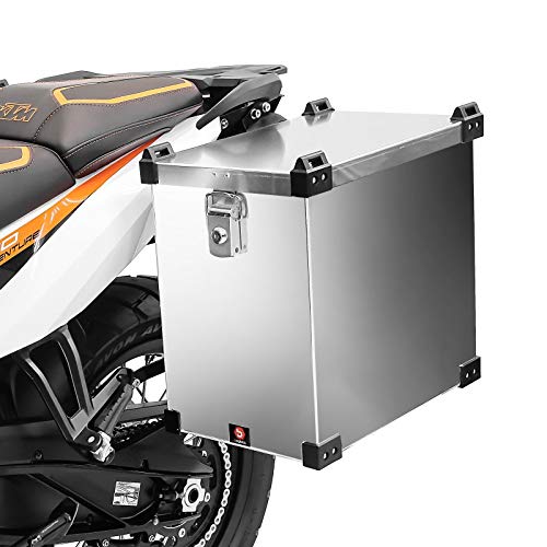 Maleta Lateral de Aluminio para Motos para Kawasaki GPX 600/750 R Bagtecs Namib 40l Bolsa Lateral