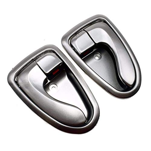 Manilla interior de puerta delantera trasera derecha e izquierda actualizada para motores de ventilador de calefacción Hyundai Accent 2000 2001 2002 2003 2004 2005 2006 Manilla interior de puerta delantera trasera derecha e izquierda actualizada para motores de ventilador de calefacción Hyundai Accent 2000 2001 2002 2003 2004 2005 2006
