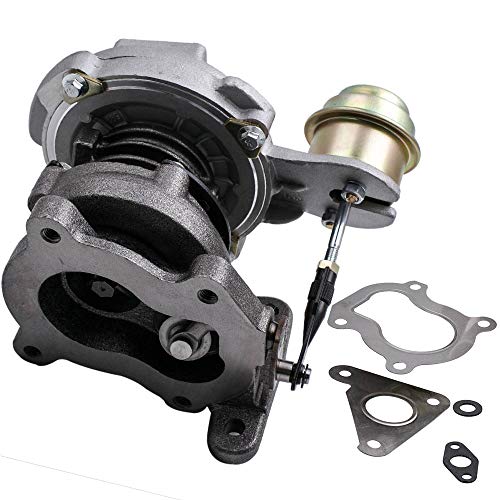 maXpeedingrods GT15 Turbocharger Turbocompresor para Coche 1.9DCI F9Q732 00, 1.9DCI F9Q718/760 01, Turbina con Refrigeración por Aceite, Turbo Motor hasta 102+ BHP