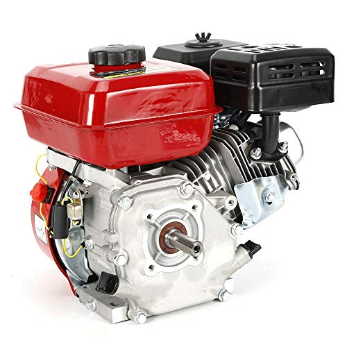 MOMOJA Motor de Gasolina de Cuatro Tiempos de 4.5HW 5.1KW (Rojo + Negro)