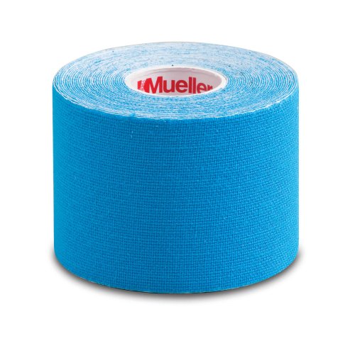 Mueller Rollo Continuo De Kinesiology Tape Kinesiology, Unisex adulto, Azul, 5cm x 5, 1 Rollo