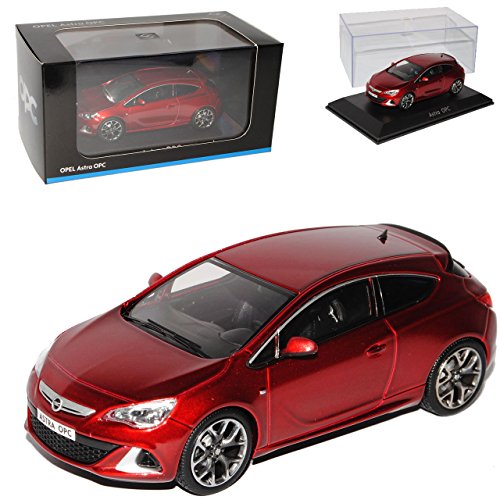 Opel Astra GTC OPC J a partir de 2009 Coupe rojo 1/43 coche motor con o sin matrícula individiuellem Opel Astra GTC OPC J a partir de 2009 Coupe rojo 1/43 coche motor con o sin matrícula individiuellem
