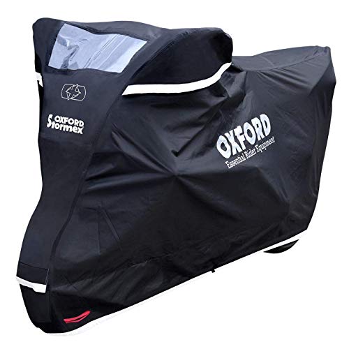 Oxford Stormex Cubierta XL Impermeable para Moto Apta para Todo Tipo de Clima.