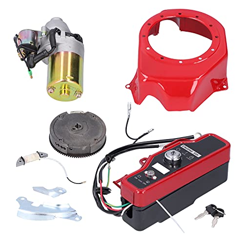 Piezas del motor de gasolina, Motor caja Rueda libre eléctrica Llave la bobina carga Kits arranque para mayoría motores y generadores gasolina Piezas del motor de gasolina, Motor caja Rueda libre eléctrica Llave la bobina carga Kits arranque para mayoría motores y generadores gasolina
