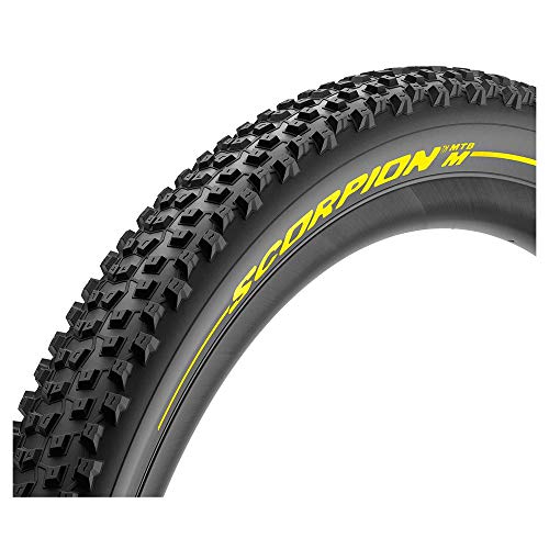 Pirelli Scorpion MTB M 29 x 2.2 Yellow, Adultos Unisex, Negro, ESTANDAR