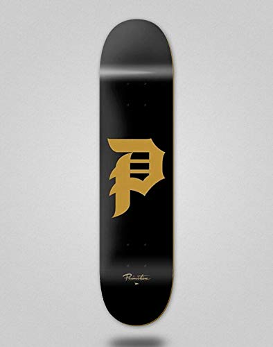 Primitive Skate Skateboard monopatin Deck Tabla P Core 8.5 Black