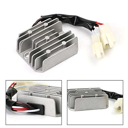 QIUXIANG Regulador de Voltaje rectificador Ajuste para Yamaha XT550 XT 550 1982-1983 SR250 SR 250 g/t/h/j excitador 1980-2000 QIUXIANG Regulador de Voltaje rectificador Ajuste para Yamaha XT550 XT 550 1982-1983 SR250 SR 250 g/t/h/j excitador 1980-2000