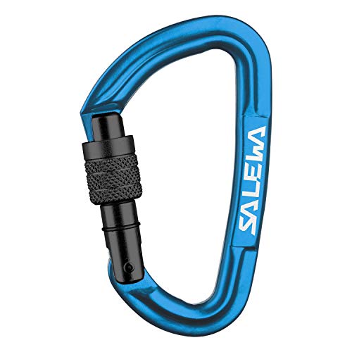 Salewa Hot G3 Screw Carabiner, Unisex-Adult, Blue, Normal Salewa Hot G3 Screw Carabiner, Unisex-Adult, Blue, Normal
