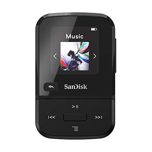 SanDisk Clip Sport Go - Reproductor MP3 de 32 GB Negro