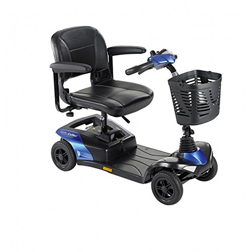 Scooter eléctrico Colibri, 12 Ah y 4 ruedas para mayores, color azul Scooter eléctrico Colibri, 12 Ah y 4 ruedas para mayores, color azul