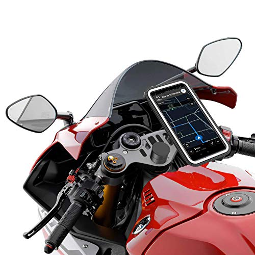 Shapeheart - Soporte Móvil Magnético para Semi manillares de moto, Talla M, para Teléfono hasta 15cm