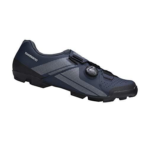 SHIMANO SH-XC300 High Value XC Mountain Bike Shoe, Navy, 40