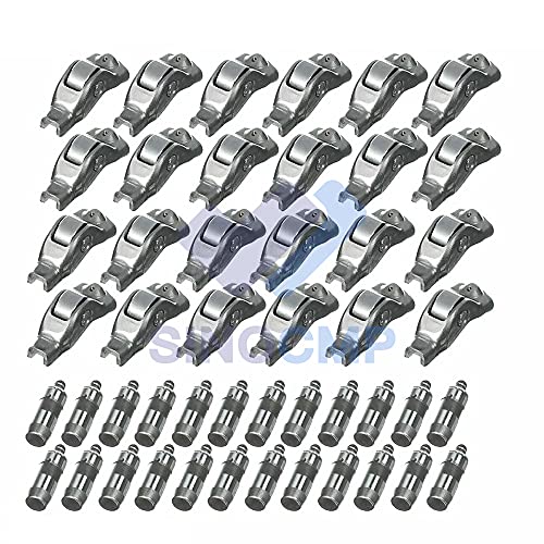 SINOCMP Juego de balancines y elevadores de motor para Ford Explorer 4.6L-6.8L V8 SOCH 24 V, 3 meses de garantía 04-10