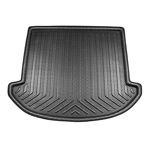 SYJY-SHOP Alfombrilla de Goma para Maletero de Coche Bandeja del Piso del Forro de Arranque para H-Yundai Santa Fe Trasear 2013 2014 2015 2016 2017 2017 2018 Mat