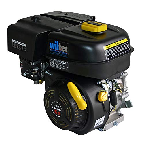 WilTec Motor de Gasolina LIFAN 168 4,8kW (6,5PS) Motor para Karts de 20mm