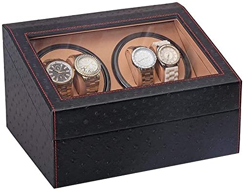 XYJ Caja de Reloj Reloj mecánico automático Winder Winder Watch Box Shake Table Reloj Box Motor eléctrico Giratorio para Padre
