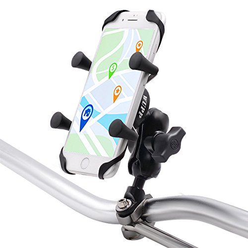 YGL Aluminio Moto Soporte de Montaje para Teléfono Móvil DE 3.5 a 6 Pulgadas, GPS YGL Aluminio Moto Soporte de Montaje para Teléfono Móvil DE 3.5 a 6 Pulgadas, GPS