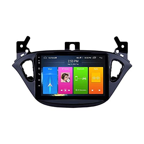 2.5D Pantalla Táctil Multimedia Reproductor Automóvil Estéreo Para Opel Corsa 2015-2019/ADAM 2013-2016 Unidad Cabeza FM Receptor Support Mirrorlink Bluetooth Wifi GPS Navegación,4 core 4g+wifi: 2+32gb