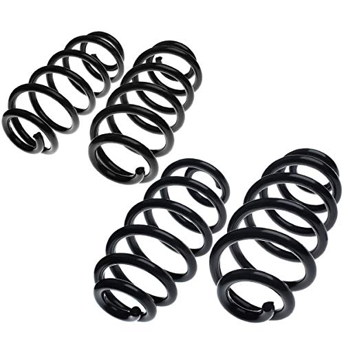 4 muelles de suspensión para eje delantero y trasero para A4 Avant 8ED B7 1.8 1.9 2.0 Kombi 2001-2008 4 muelles de suspensión para eje delantero y trasero para A4 Avant 8ED B7 1.8 1.9 2.0 Kombi 2001-2008