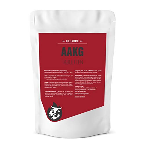 AAKG NOX-1500 | 360 tabletas de 500mg | Pack de almacenamiento | Alfa-Cetoglutarato de Arginina A-AKG puro | Nitro + Booster Pre-Workout | Para la construcción de músculos y el"efecto de bombeo"