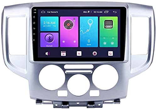 Android Car Stereo Sat Nav para Nissan NV200 2010-2018 Unidad Principal Sistema de navegación GPS SWC 4G WiFi BT USB Enlace Espejo Carplay Incorporado