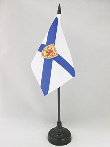 AZ FLAG Bandera de Mesa de Nueva Escocia 15x10cm - BANDERINA de DESPACHO Provincia CANADÁ DE Nova Scotia 10 x 15 cm