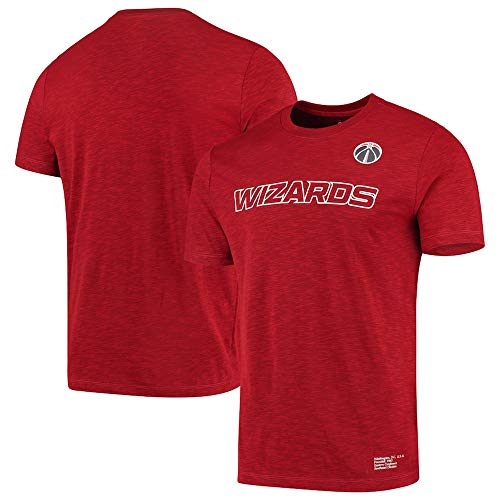 Camiseta NBA Washington Wizards De Secado Rápido Camiseta De Los Hombres De Los Hombres De Baloncesto Que Se Ejecuta Deportes De Verano De Manga Corta Jersey Red-XXL