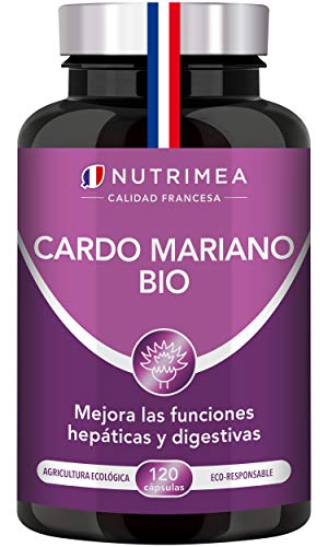 Cardo Mariano 100% Orgánico | 900mg Por Día Detox y Protección Hígado Antioxidante Facilita Digestión | 120 Cápsulas Veganas | Sin Aditivos Natural | Fabricado en Francia Cardo Mariano 100% Orgánico | 900mg Por Día Detox y Protección Hígado Antioxidante Facilita Digestión | 120 Cápsulas Veganas | Sin Aditivos Natural | Fabricado en Francia