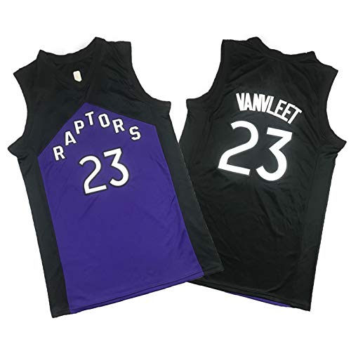 CNMDG Toronto Raptors 23# VanVleet - Camiseta de baloncesto para hombre, 2021 edición bonificada de baloncesto para la nueva temporada 2021, camiseta de entrenamiento para fanáticos, talla XXL
