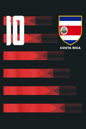 Costa Rica Futbol Soccer Jersey Camiseta: Notebook Planner - 6x9 inch Daily Planner Journal, To Do List Notebook, Daily Organizer, 114 Pages