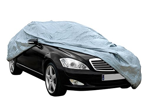 Cover+ Funda Exterior Premium para Nissan Qashqai DE 2014, Impermeable, Doble Capa sintética y de Finas trazas de algodón por el Interior, Transpirable para Evitar la condensación en el Parabrisas.
