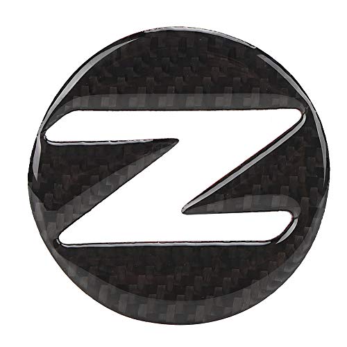 Decoración de marcador Z de fibra de carbono - Ajuste del emblema de la insignia para Nissan 350Z Z33 370Z Z34 COUPE(1PC)