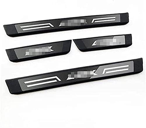 DENGZ Pegatina Protectora De Placa De Desgaste para Mitsubishi ASX, Material De Acero Inoxidable, Placas De Freno para Coche, Pedal, 4 Piezas DENGZ Pegatina Protectora De Placa De Desgaste para Mitsubishi ASX, Material De Acero Inoxidable, Placas De Freno para Coche, Pedal, 4 Piezas