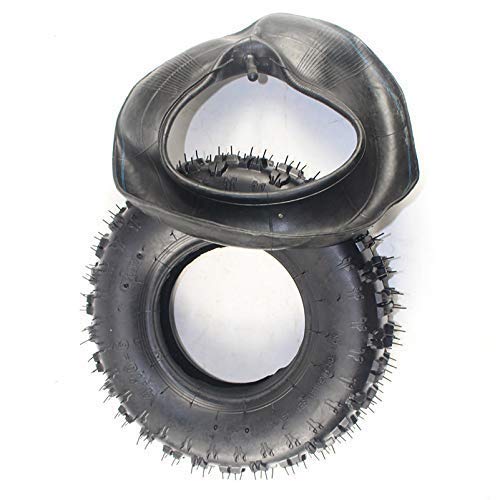 DGHJK Neumáticos de Scooter eléctrico, 4,10-6 neumático Interior y Exterior Apto para neumáticos ATV Go Kart Mini Quad 47cc 49cc quitanieves DGHJK Neumáticos de Scooter eléctrico, 4,10-6 neumático Interior y Exterior Apto para neumáticos ATV Go Kart Mini Quad 47cc 49cc quitanieves