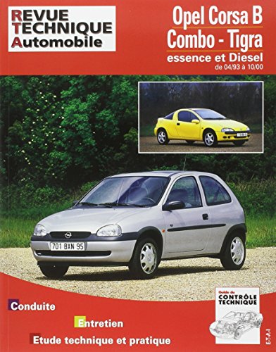 E.T.A.I - Revue Technique Automobile 563.4 - OPEL COMBO/CORSA I - B - 1993 à 2001