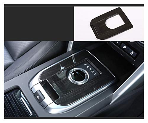 furong Pegatina de Cambio de Muelle Interior Pegatina de Ajuste de Madera Oscura Fit para Land Rover Discovery Sport 2015-2017